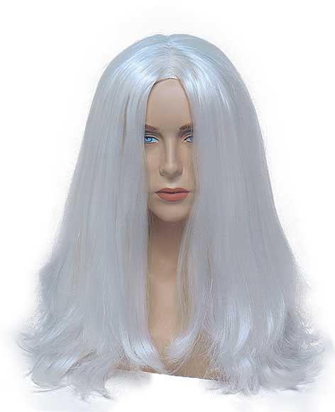 Long 23.6" (60 cm ) Auburn Wig with parting in the middle