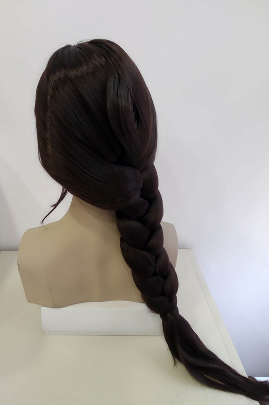 Lara Wig Brown Synthetic Hair Role Play Costumes Props
