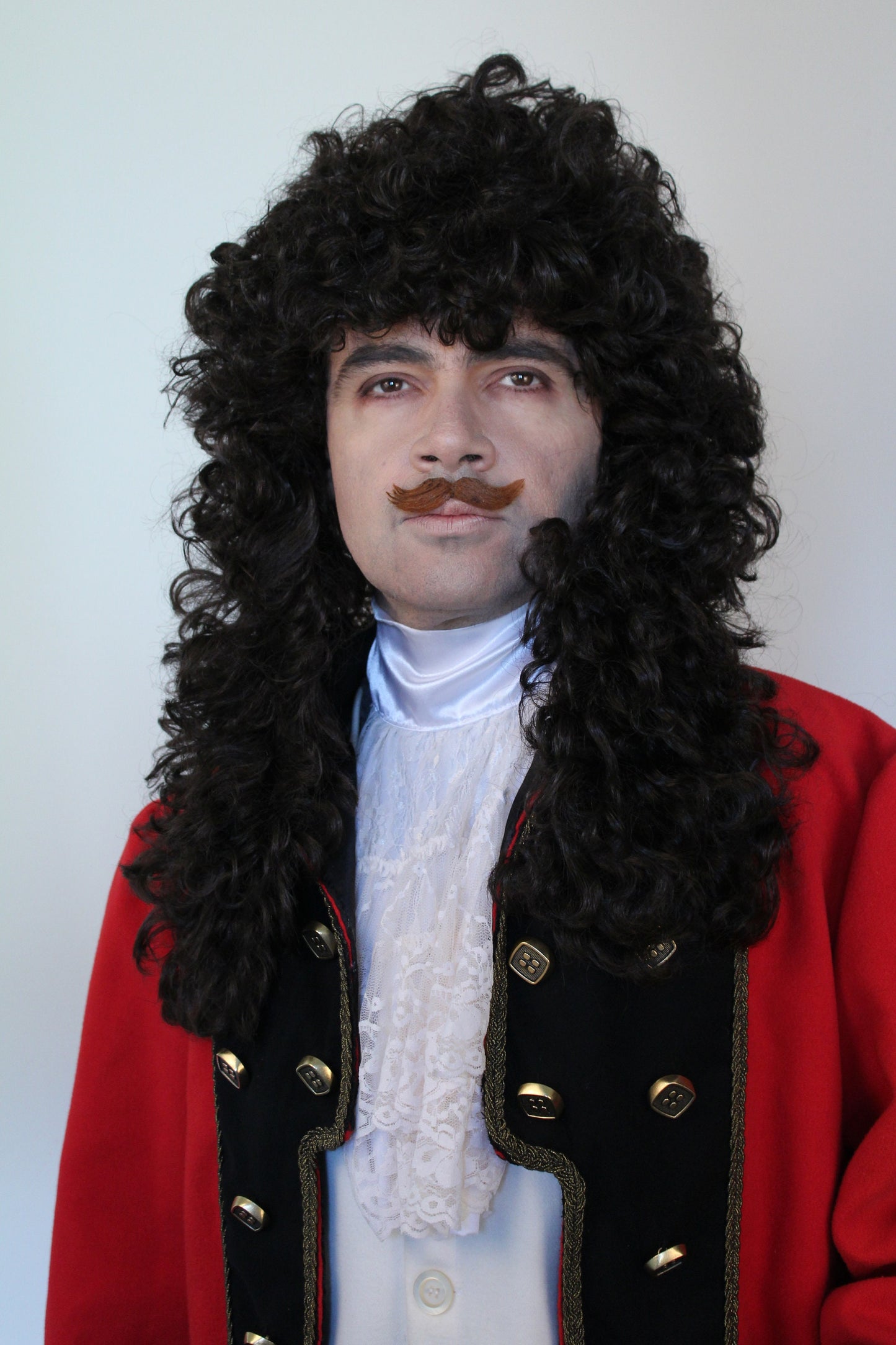 Hook Brown Long Wig