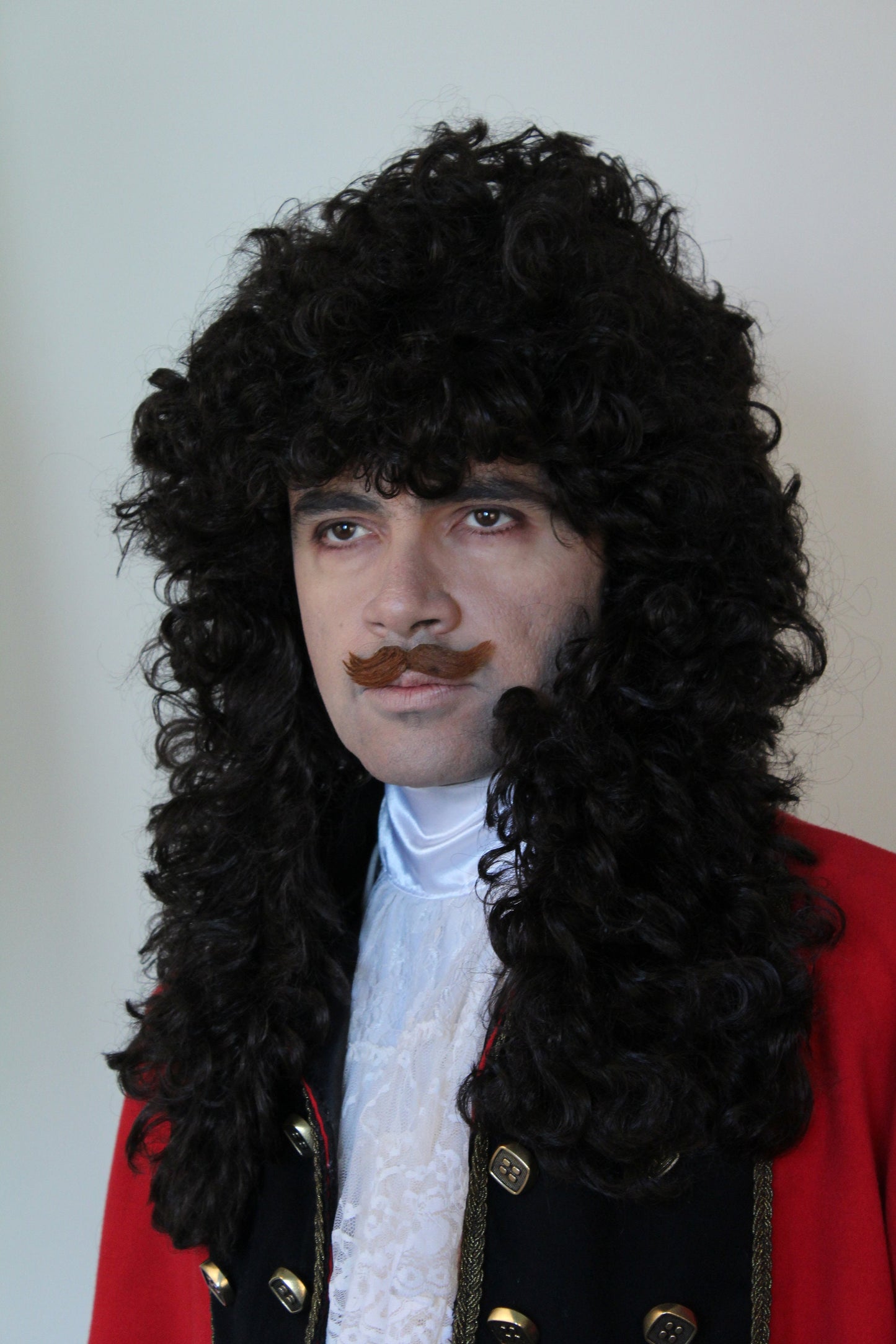 Hook Brown Long Wig