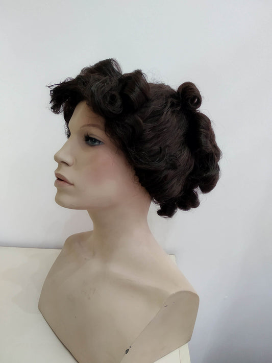 Jane Regency Brown Theatrical Wig