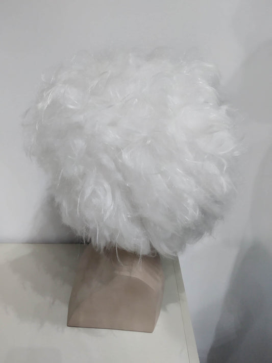 Black and White Cosplay Costume Evil Witch Wig