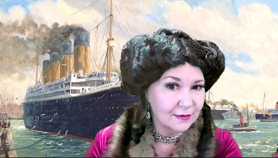 Nellie Edwardian Gibson -peruukki tytölle