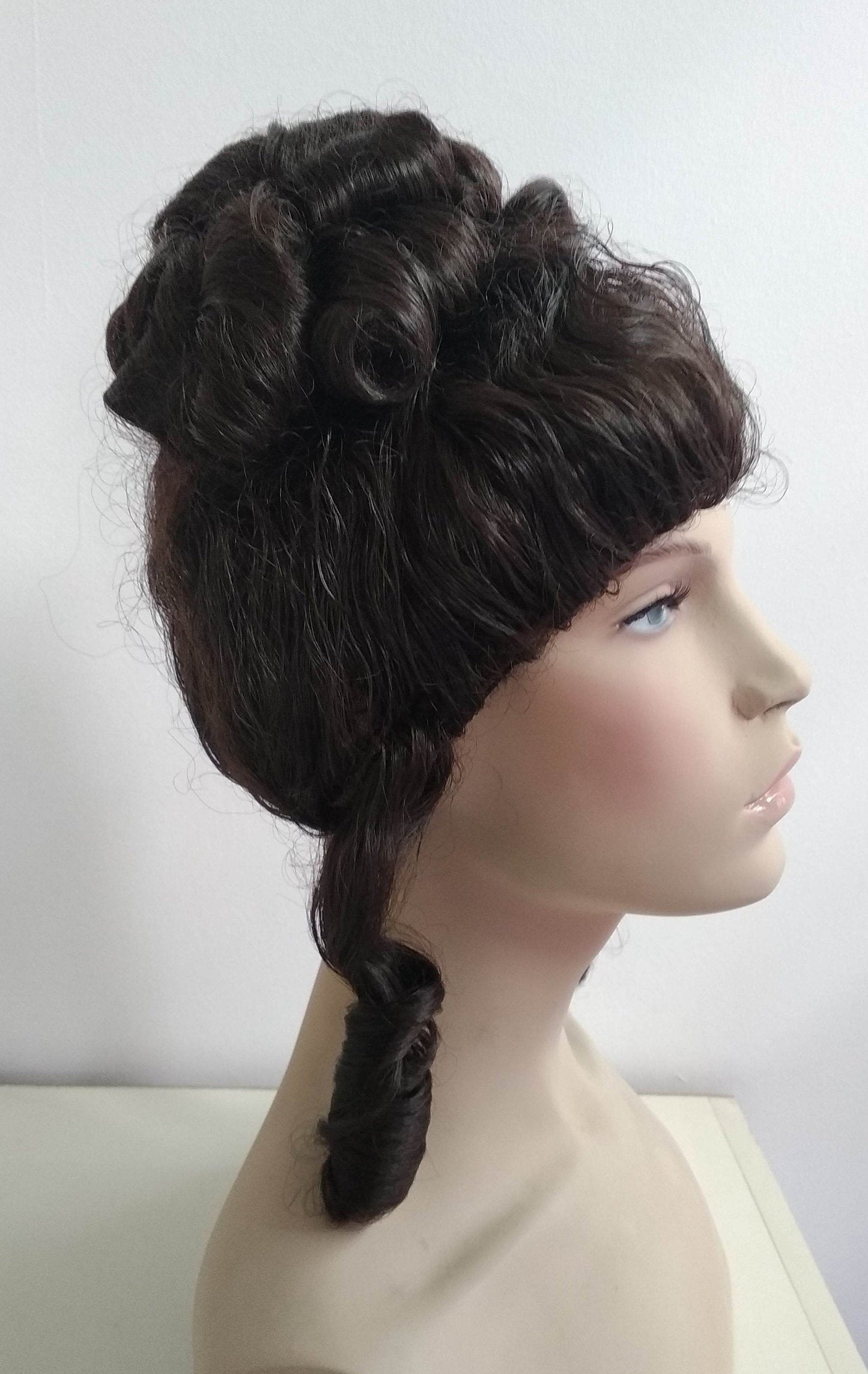Regency Lady's Brune Paryk lavet på bestilling