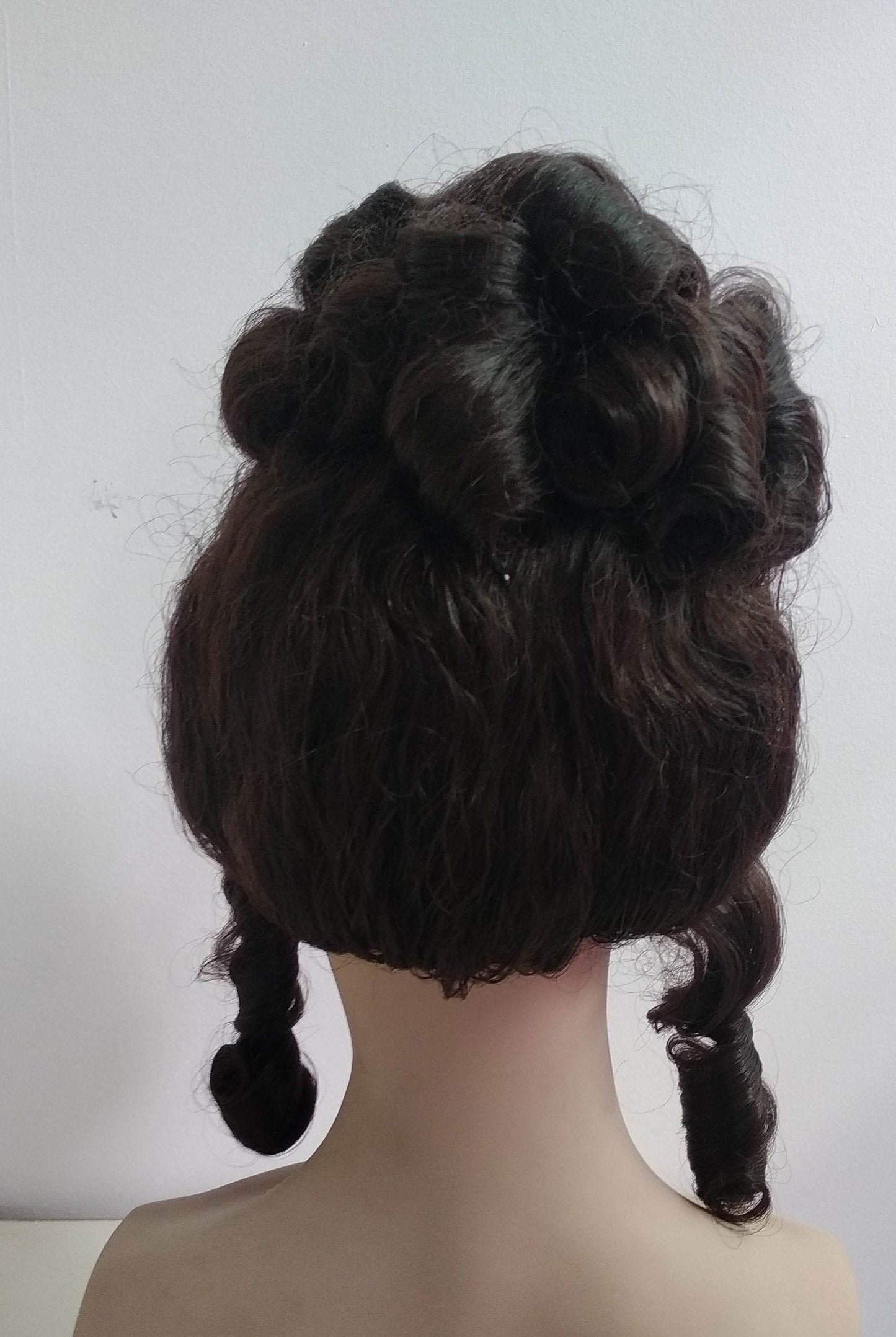 Regency Lady's Brune Paryk lavet på bestilling