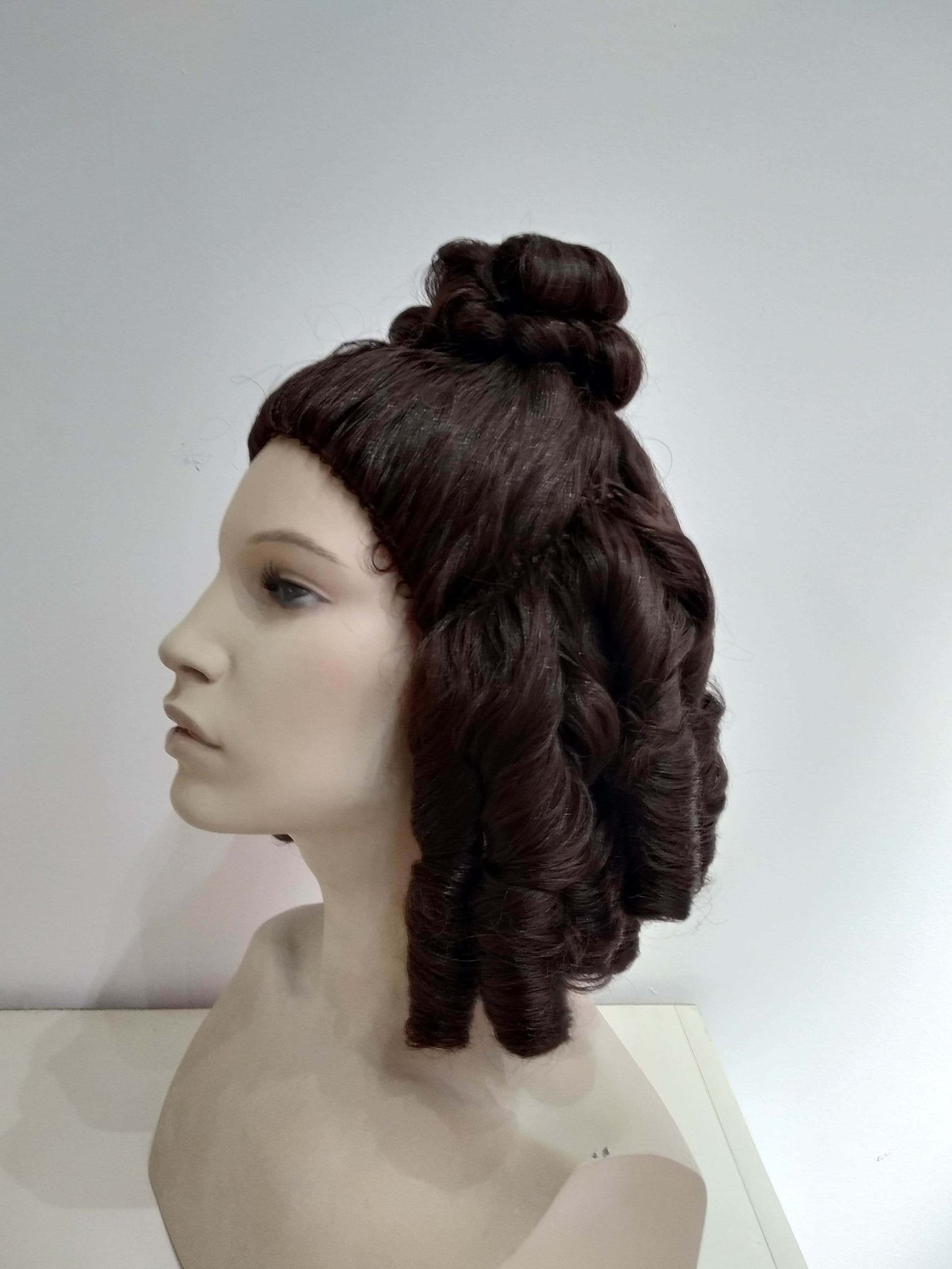 Madame Pompadour Brown Historisk periode af Ludvig XVI's paryk