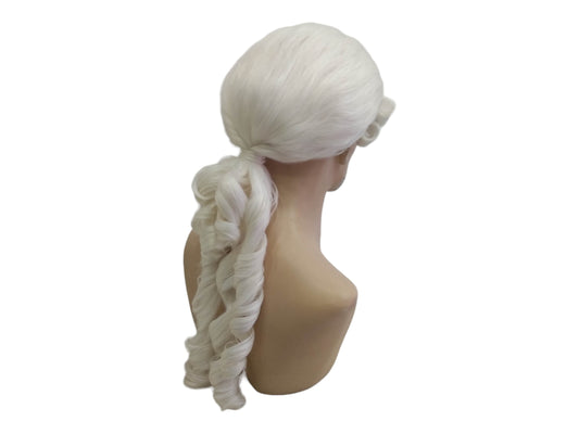 Authentic Period White Male Wig