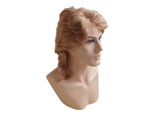 Rod Stewart 1980's dirty blond male wig