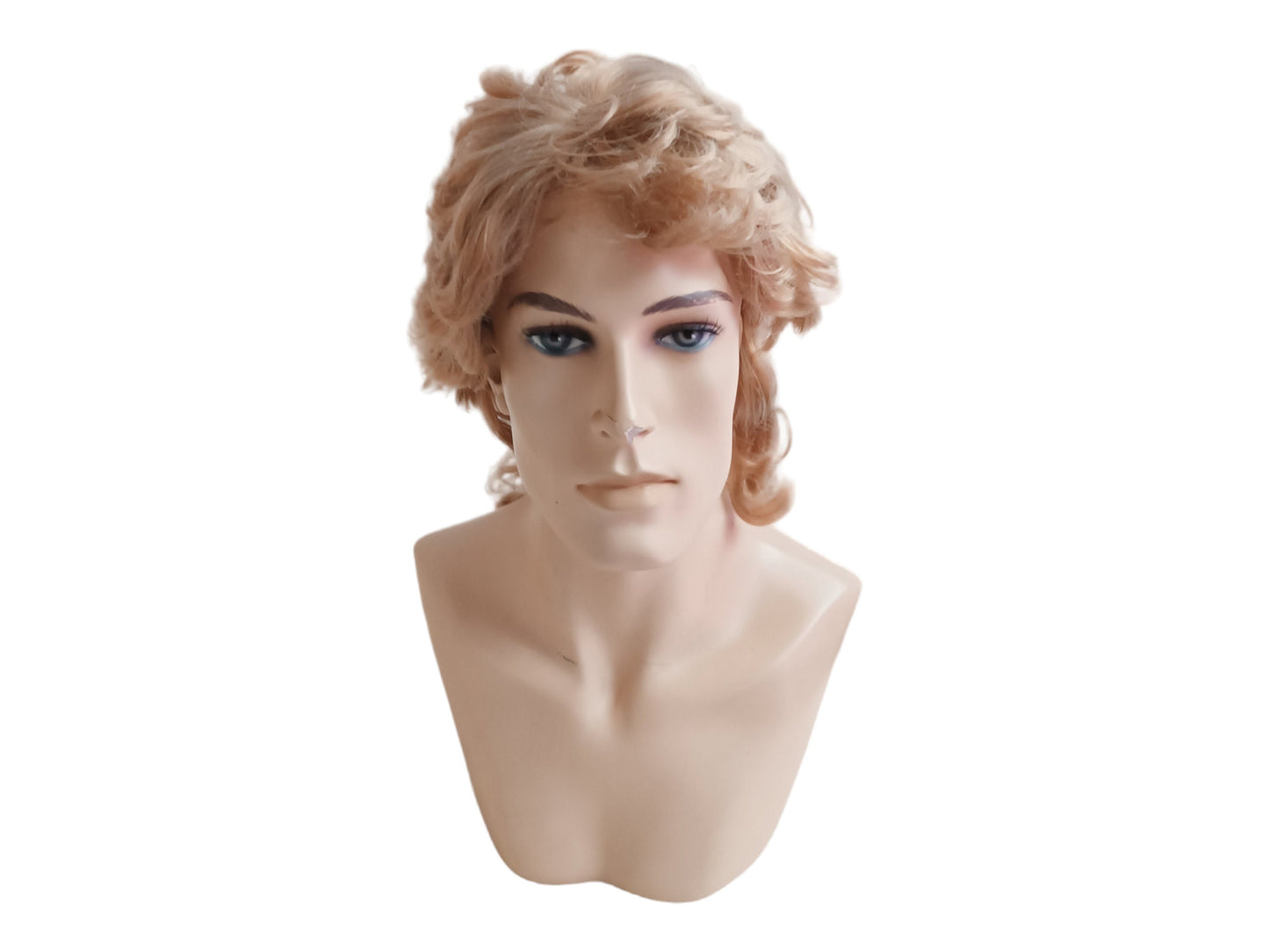 Rod Stewart beskidt blond herreparyk fra 1980'erne