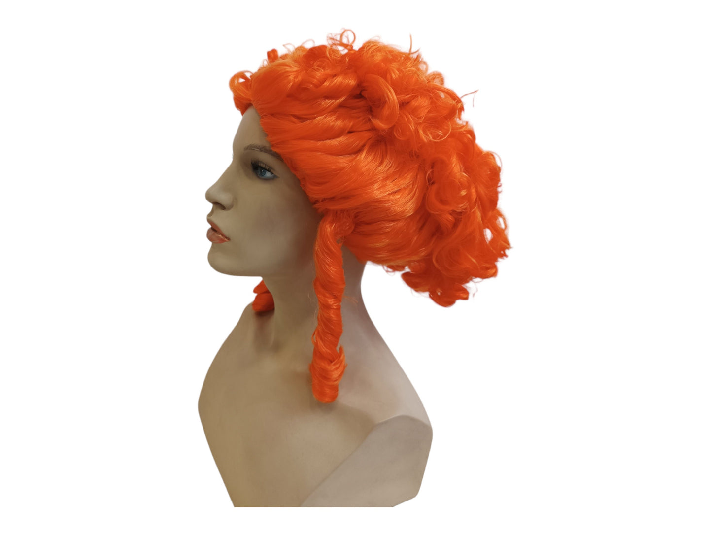 Hocus - Pocus Winifred Elisabethan Period Re-enactment Orange Color Special Wig