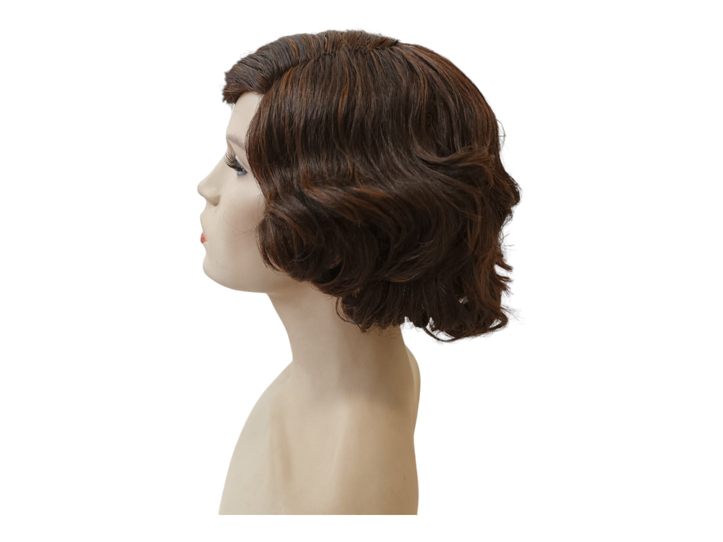 Evelyn 1920 s Hairstyle Light Brown Wig inspired by Faye Dunaway's character