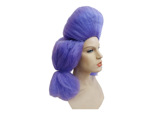 Purple High Costume Party Drag Show Wig