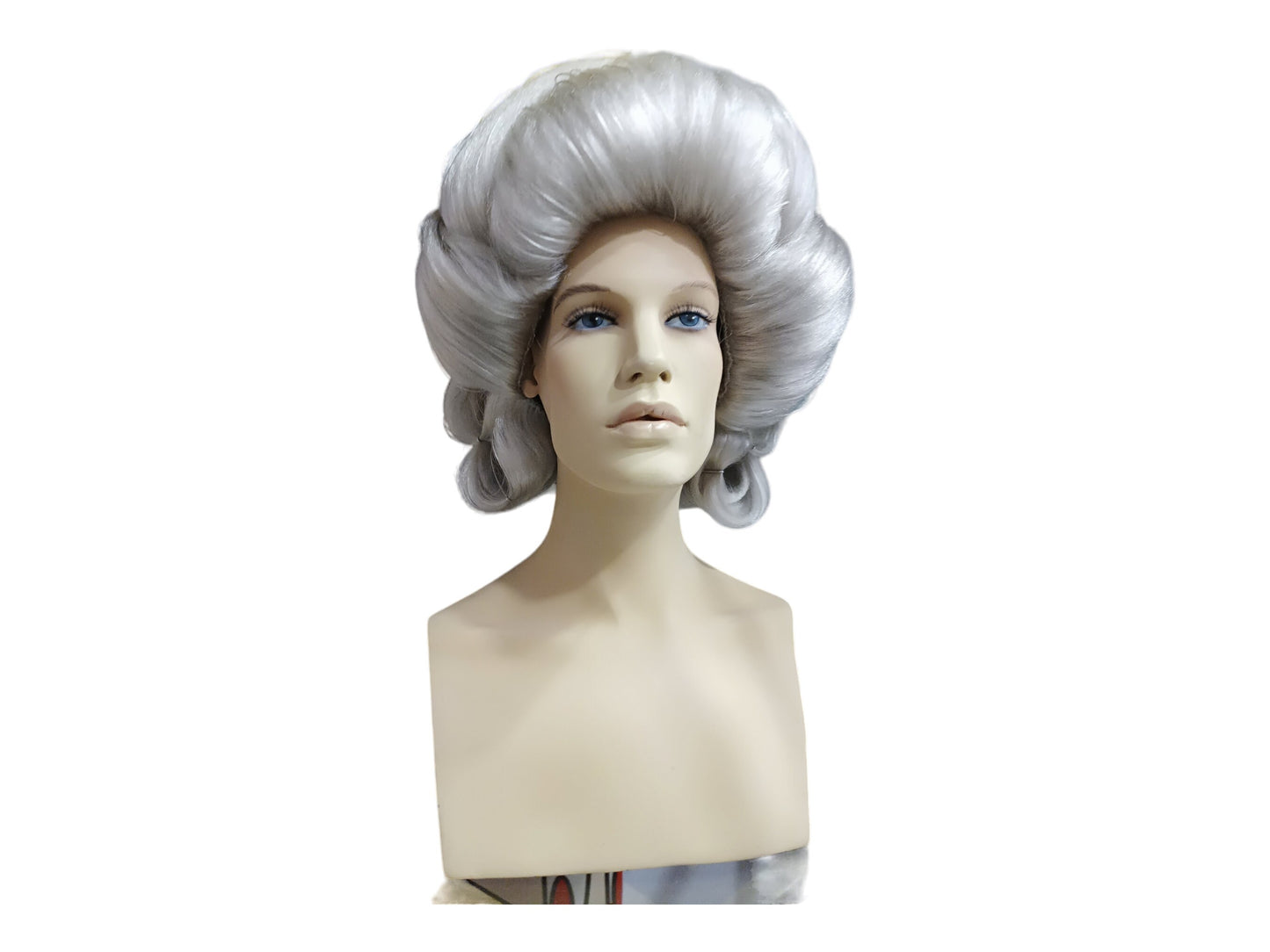 Madame Tussaudsin harmaa lavaperuukki