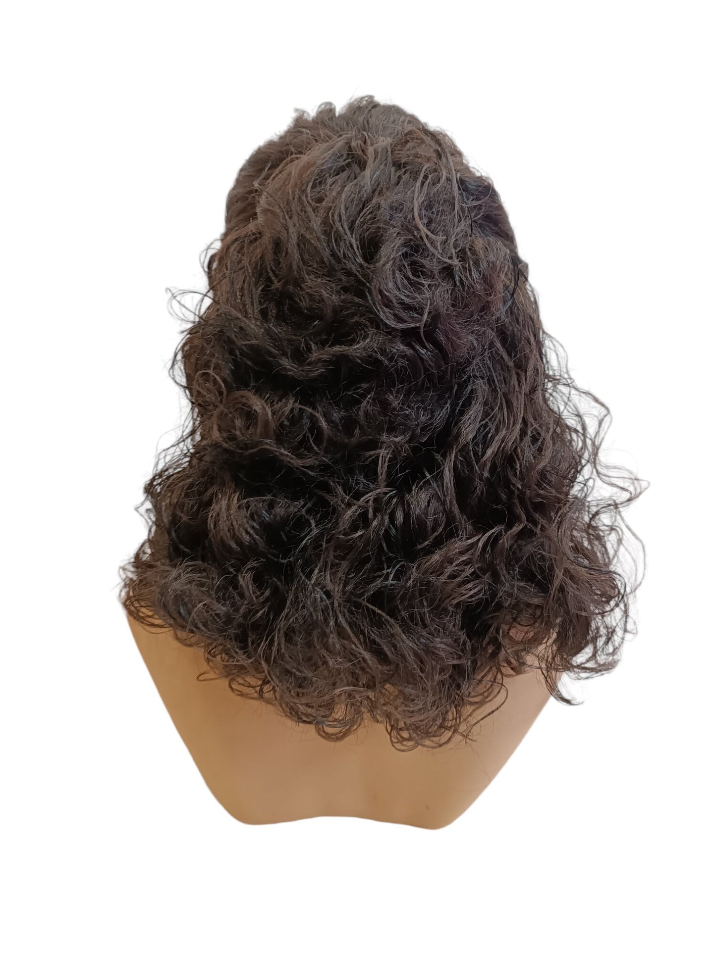 Jack Burton Brown long wavy Mullet men s Wig