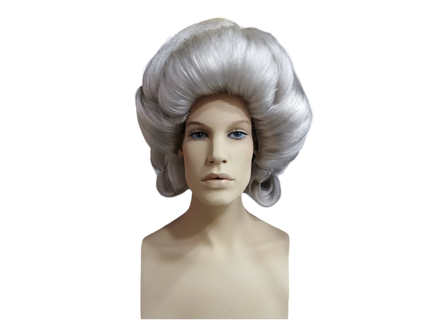 Madame Tussaudsin harmaa lavaperuukki