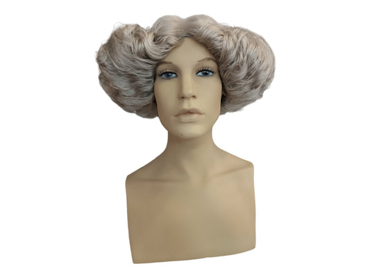 Lady Elsie Mayer Gray Edwardian Gibson Girl Wig Cosplay Reenactment