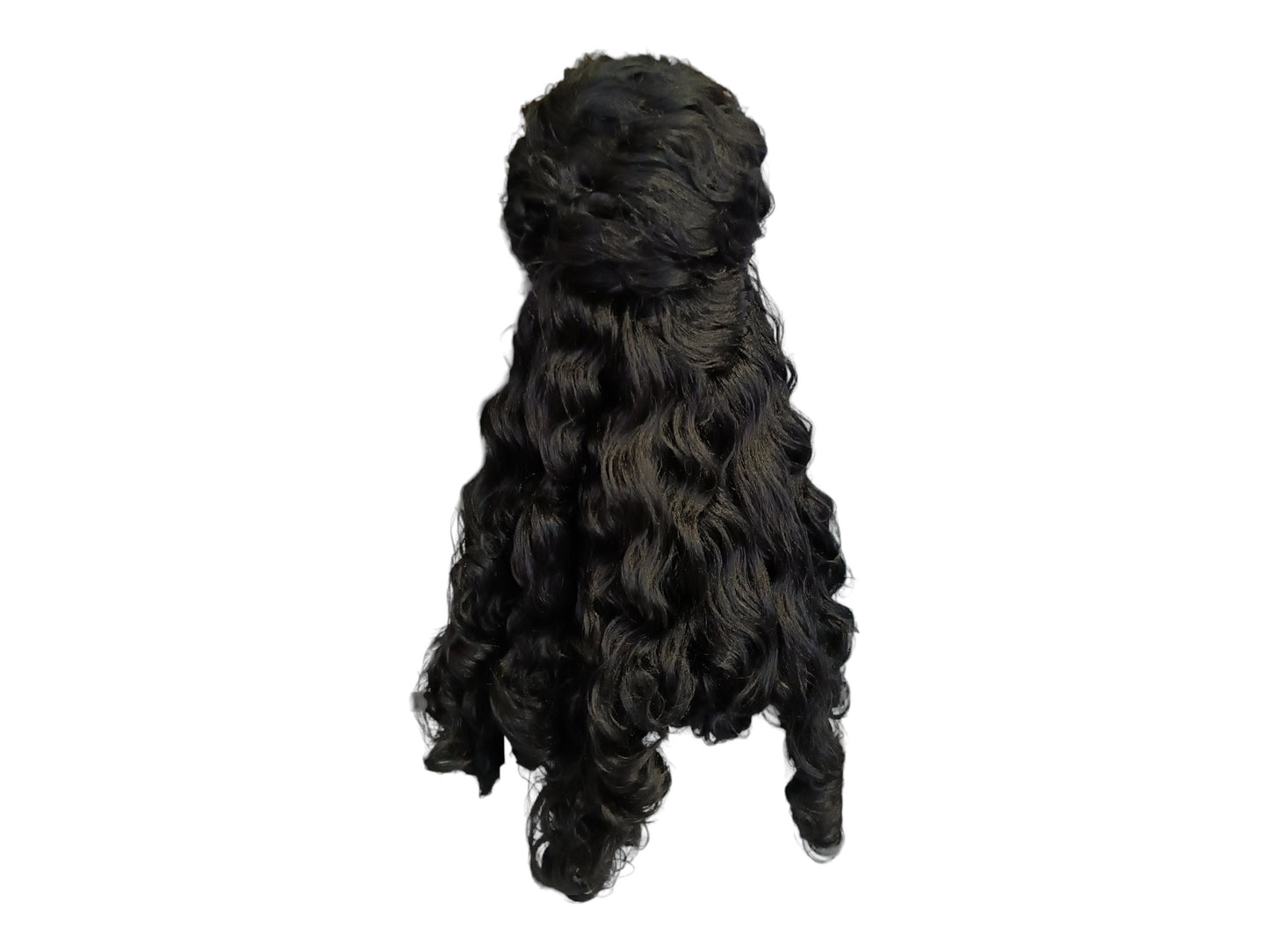 Amy Winehouse Sort Paryk | Stablet Paryk | Cosplay Paryk | Sort Bouffant Paryk