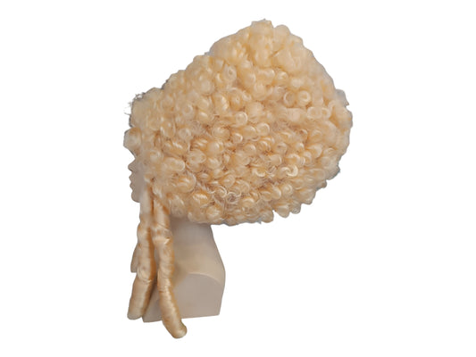 Anne Marie Louise Royal Curls Voluminous Wig | Blonde Rococo Wig with Elegant Curls and Braids