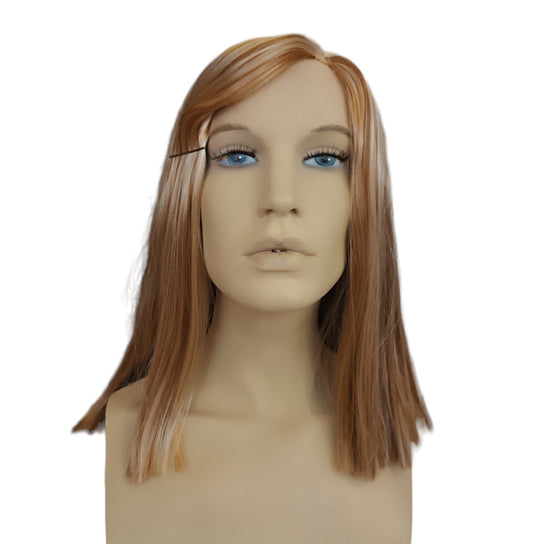 Ava Fashion Light Brown Wig | Synthetic Multi-Tonal Theatre and Cosplay Wig