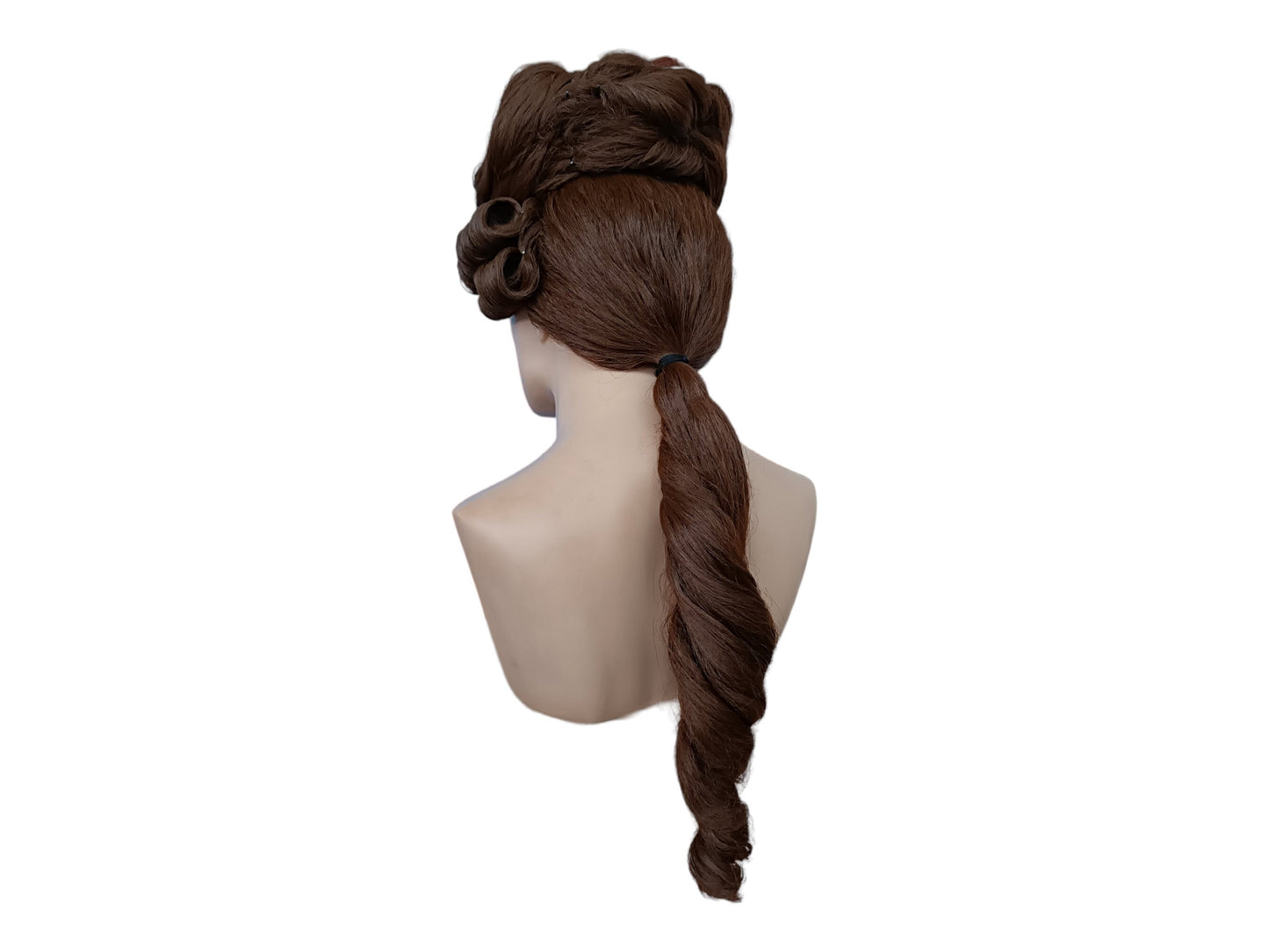 Jean-Baptiste | Comte de Montfort | Aristocrat Luxury Curls -peruukki | Aatelismiehen vaaleanruskea peruukki | Aristocrat Luxury Curls -peruukki