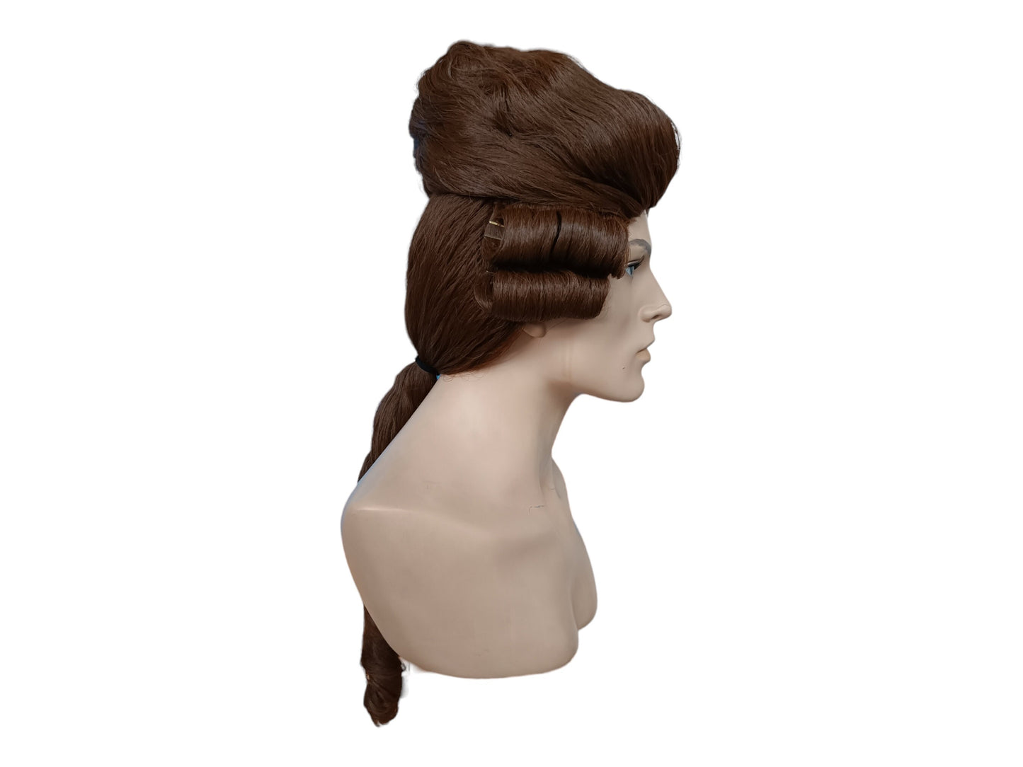 Jean-Baptiste | Comte de Montfort | Aristocrat Luxury Curls -peruukki | Aatelismiehen vaaleanruskea peruukki | Aristocrat Luxury Curls -peruukki