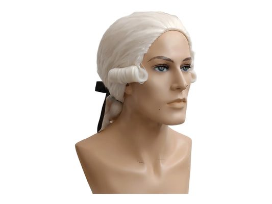 Period 1800 White Male Authentic Wig