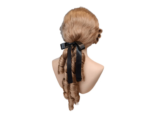 Authentic Dirty Blond Extra Long Period Luis XVI Wig | Authentic Nobleman Reenactment Wig