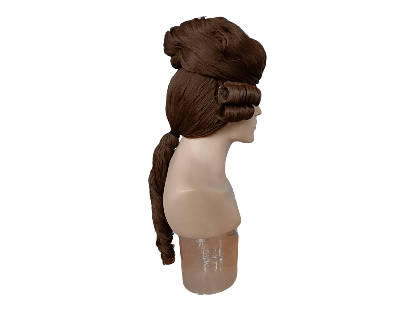 Jean-Baptiste | Comte de Montfort | Aristocrat Luxury Curls -peruukki | Aatelismiehen vaaleanruskea peruukki | Aristocrat Luxury Curls -peruukki