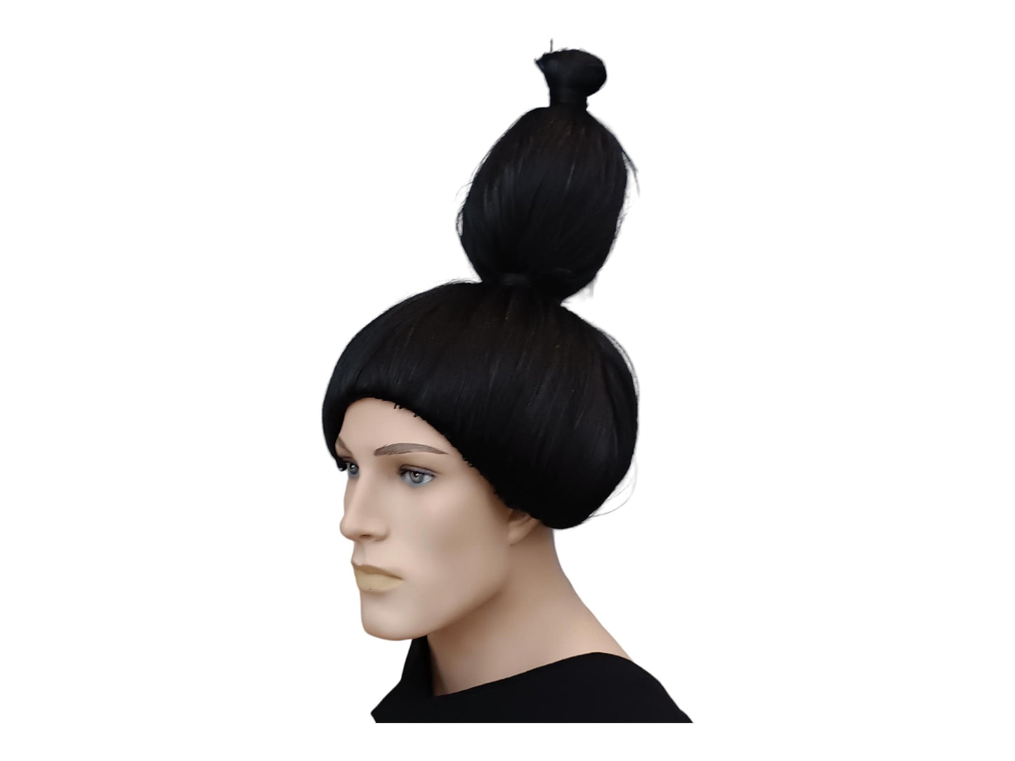 Sumo Chonmage Topknot Paryk | Syntetisk hår af høj kvalitet