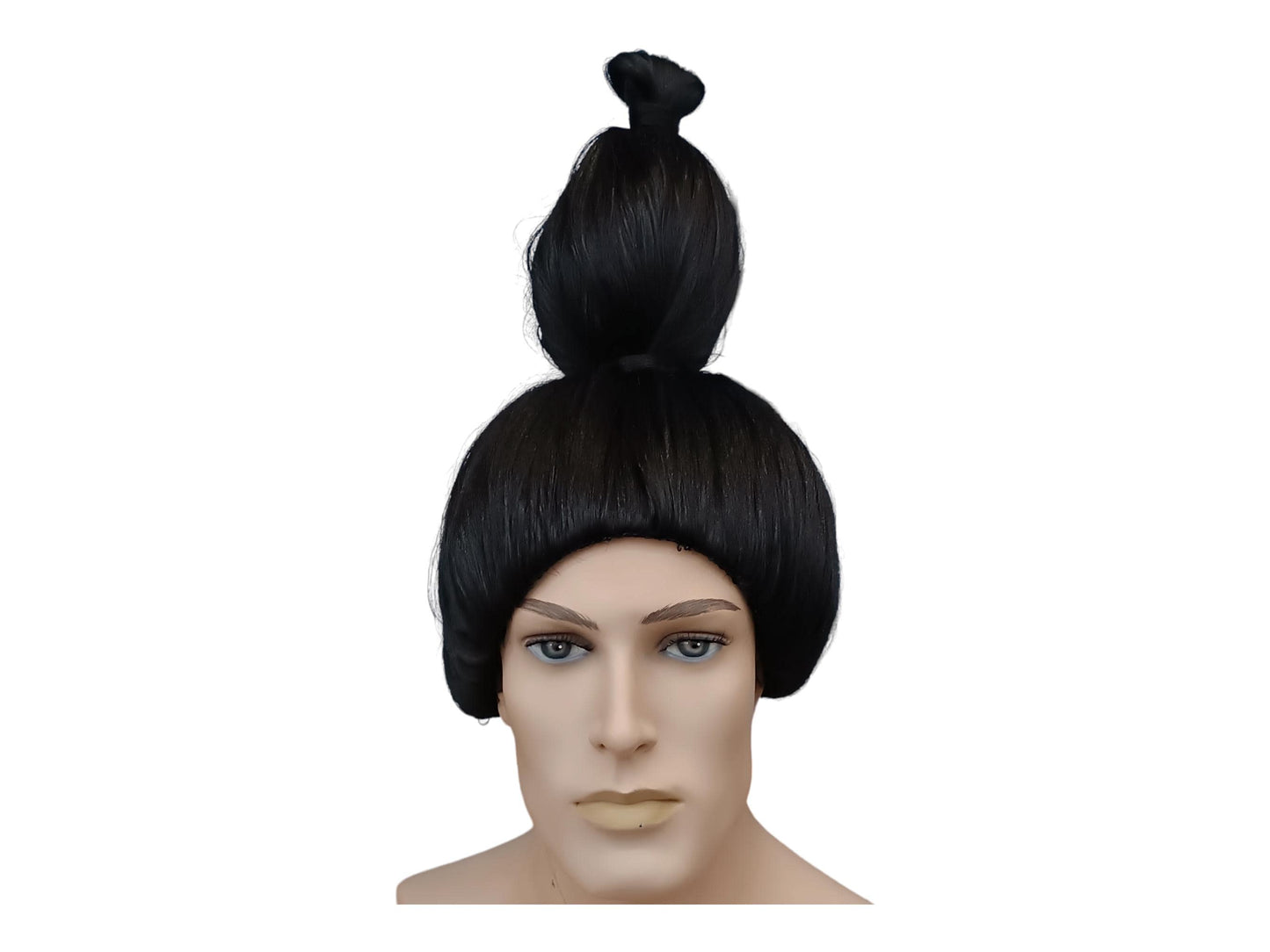 Sumo Chonmage Topknot Paryk | Syntetisk hår af høj kvalitet