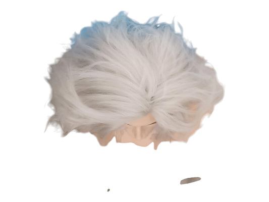 Maestro Betelguese medium length Gray Powdered Matt Wig cosplay costume