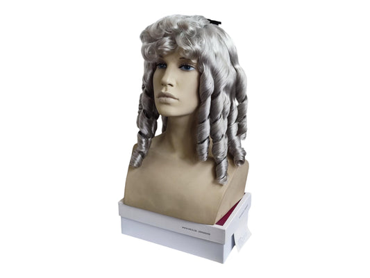 Duchess Angelique of Rambouillet Gray Period 18th Century Noblewoman's Wig