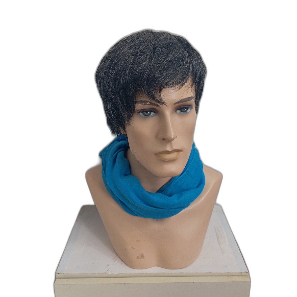 Natural Look Salt and Pepper Men's Short Wig Zack – Perfect for Theatrical Plays and Costume Events