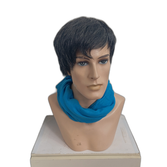 Natural Look Salt and Pepper Men's Short Wig Zack – Perfect for Theatrical Plays and Costume Events