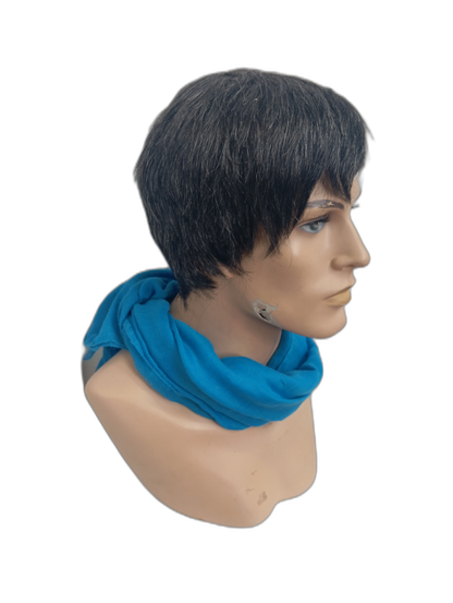 Natural Look Salt and Pepper Men's Short Wig Zack – Perfect for Theatrical Plays and Costume Events