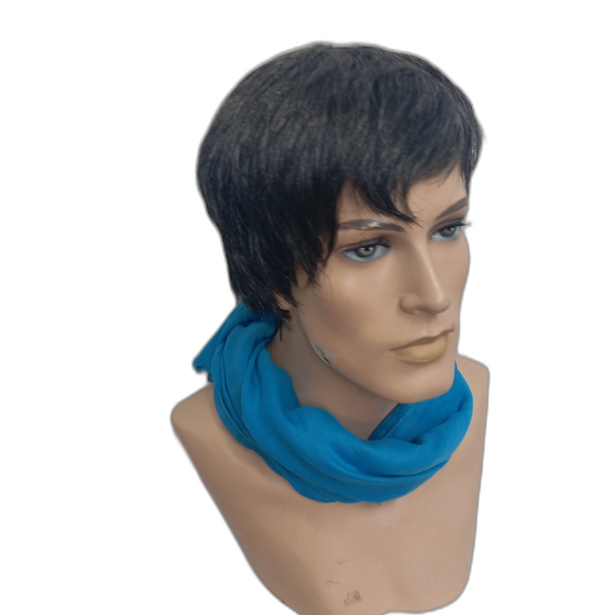 Natural Look Salt and Pepper Men's Short Wig Zack – Perfect for Theatrical Plays and Costume Events