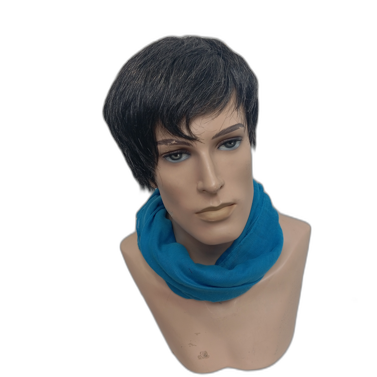 Natural Look Salt and Pepper Men's Short Wig Zack – Perfect for Theatrical Plays and Costume Events