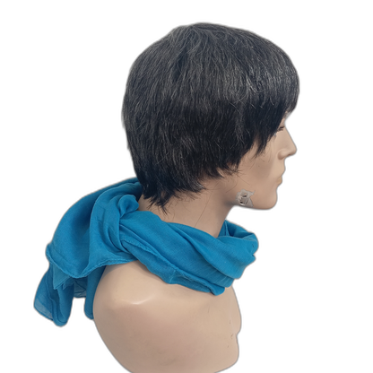 Natural Look Salt and Pepper Men's Short Wig Zack – Perfect for Theatrical Plays and Costume Events