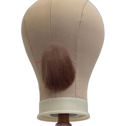 Handmade Light Brown Goatee Beard on Lace