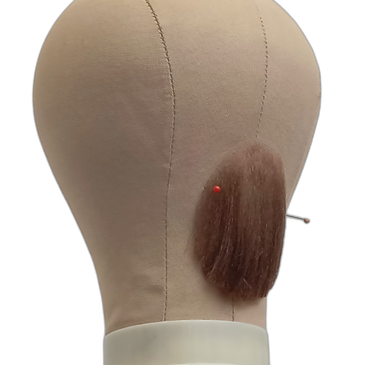 Handmade Light Brown Goatee Beard on Lace