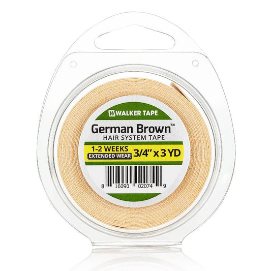 German Brown Tape - 3/4" (1.9cm) X 3 Yds (2.80m), Roll