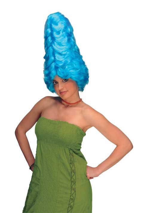 Mama Simpson's Tall Blue Wig
