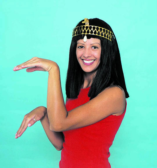 Cleopatra Wig Egyptian Queen Black