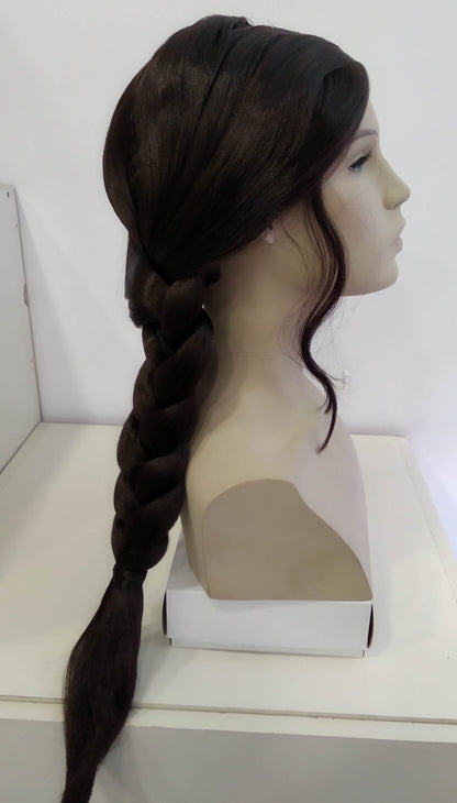 Lara Wig Brown Synthetic Hair Role Play Costumes Props