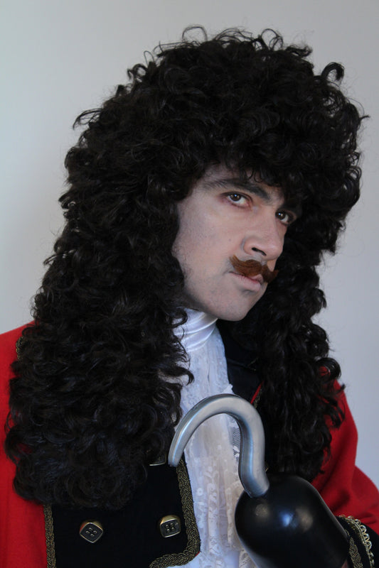 Hook Brown Long Wig
