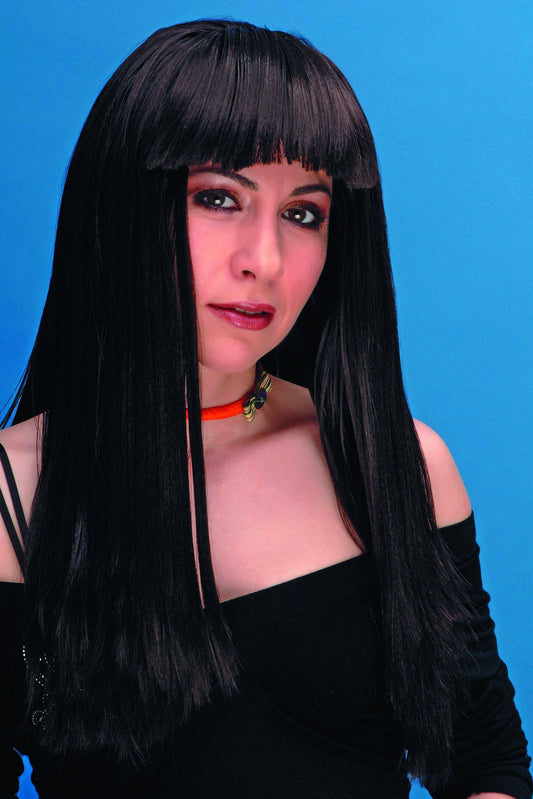 Long hair wig with fringe in various colors