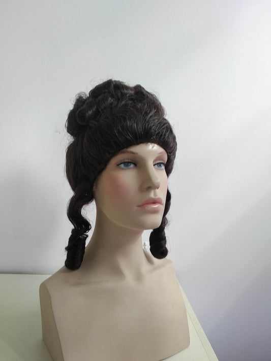 Regency Lady's Brune Paryk lavet på bestilling