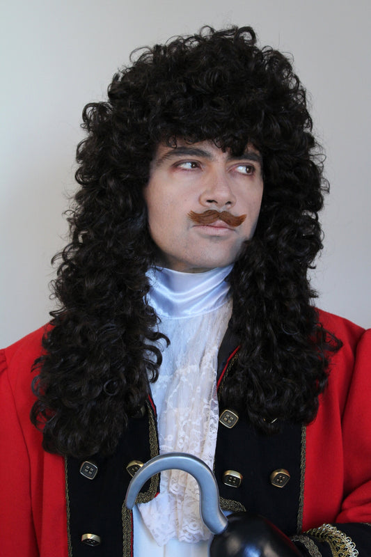 Hook Brown Long Wig