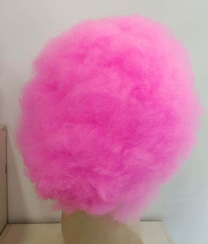 Large Pink Afro  Costume Wig
