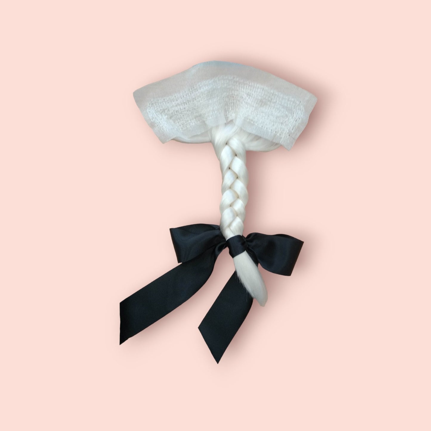 White  Braided Period Queue